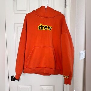 👍🏻 DREW House Bold Orange Logo Hoodie